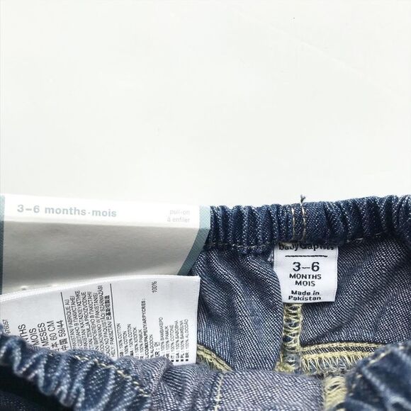 Babygap NWT denim pocket bloomers  3-6 months - Picture 3 of 4